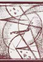 TOPP, ARNOLD, POSTKARTE ZUR KUNSTAUSSTEL- LUNG, DER STURM, UM 1919, EIN REGENTAG, LI- THOGRAFIE, CA. 8,5 X 10,5 CM