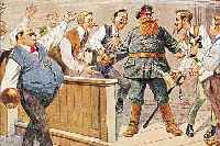 16 POSTKARTEN, DEUTSCH, 1. WELTKRIEG, KRIEGS-HUMOR-KARTEN, FARBLITHOGRAPHIE, SZENEN AUS DEM SOLDATENLEBEN, JE CA. 9 X 14 CM