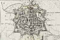 KONVOLUT VON 2 BLATT KUPFERSTICHE, MIT FRANKENTHAL: 1.) KUPFERSTICH M. MERIAN, CA. 1650, GA FRANKENHAL AUS DER VOGELSCHAU, TADEL-LOSES ...