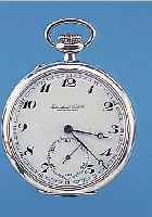IWC HERRENTASCHENUHR, LEPINE, REF.NR. H6831131, 800ER SILBER, SCHWEIZ UM 1921, AUßEN GLATT, LT. EINL. WERK üBERHOLT, PERF. ...