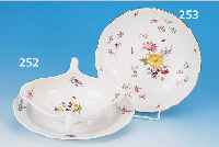 SAUCIERE, MEISSEN, UM 1890, 2. WAHL, PORZELLAN, 9 X 25 CM