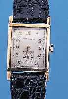 KONVOLUT: 2 WITNAUER HERRENARMBANDUHREN, SCHWEIZ/USA UM 1955, BEIDE GG-FILLED, 1X BET. BANDANST., EDELST.-BODEN GEDR., RUND- ANKERW., ...