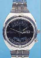 WITNAUER/ORIENT HERRENARMBANDUHR AUTOMATIK, REF.-NR. 2000-1, JAPAN/USA UM 1972, EDELST., EDELST.-BAND, BODEN GESCHR., DATUM ZU KOORD. BIS 2015, ...