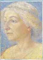 PIPPEL, OTTO EDUARD, 1878-1960, PORTRäT EINER FRAU, ÖL/LWD, RE. U. SIGN., CA. 29 X 21,5 CM, PP, U.GL., R., RüCKSEITIG BEZ. ...