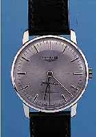 LONGINES HERRENARMBANDUHR, REF.-NR. 8239/5, SCHWEIZ UM 1969, EDELST., BODEN U. GLASR. GE- DR., BLATT REST. (FLAGSHIP IST FEHLDRUCK), 17 ST., ...