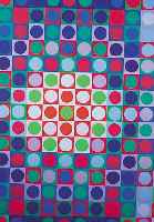 VASARELY, VIKTOR, 1908-1997, MARC POSITIVE, FARBSIEBDRUCK, HANDSIGNIERT, CA. 67 X 68 CM, NUM. LVI/CC, U.GL., R.