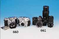 50ER JAHRE KB-KAMERA KONVOLUT: VOIGTLäNDER PROMINENT (I) (FRüHE AUSFüHRUNG) MIT ULTRON 50MM 1:2 IN SYNCHRO-COMPUR VERSCHLUß, DAZU ORIG. ...