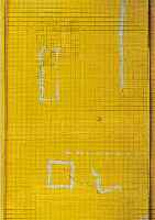 CIARLI, CARLO, ESPRIT DE GEOMTRIE, MISCHTECHNIK AUF PAPIER, RE. U. SIGN. UND DAT. 87, IN ORIG.-RAHMEN MIT ...