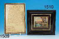 EMAILPLATTE, LIMOGES, UM 1930/40, METALL EMAILLIERT, 11 X 14 CM, UNLESERLICH SIGNIERT, WOHL R. BONBOMME.