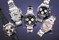 ROLEX ARMBANDCHRONOGRAPH DAYTONA, REF.-NR. 6265, SCHWEIZ UM 1975, EDELST., BODEN, KRONE U. DRüCKER GESCHR., BEI FERTIGST. WASSERD., ...