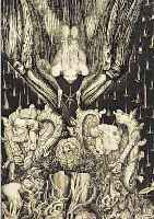 FUCHS, ERNST, PROF., GEB. 1930, WIEN, ADAMS ZERSTöRUNG UND VERHEISSUNG, RADIERUNG, HANDSIGNIERT, CA. 39 X 29 CM, WVZ WEIS 153
