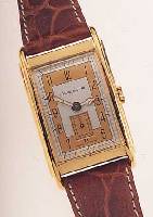 NUMA JEANNIN HERRENARMBANDUHR, REF.-NR. 3688, SCHWEIZ UM 1996, METALL HARTVERG., EDELST.-BODEN GEDR., IN SICH GEW., 2-FARB. BLATT, ...