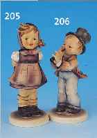 HUMMELFIGUR, GOEBEL, 1964, RATE MAL, STEINGUT BUNT BEMALT, NR. 258, H. CA. 14 CM