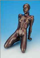 BREKER, ARNO, ELBERFELD 1900-1991 DüSSELDORF, DIE ERWARTUNG, BRONZEGUß, SIGNIERT UND BEZ.E.A. (AUFLAGE 150 EXEMPL.), GIEßERSTEMPEL VENTURI ...