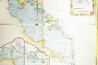 KUPFERSTICHKARTE, BELLIN, 1771, GOLF VON VENEDIG UND MITTELMEER, BELLING KARTOGRAPH FRANKREICH, MITGLIED DER ...