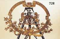 BRONZESCHILD EINES SCHLAFWAGENS, FRANKREICH, UM 1900, 64 X 83 CM