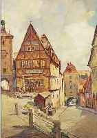 BLANKENBURG, RICHARD, *1891 FRANKFURT/ODER - 1955 ROSTOCK, WAR ZUERST ALS PORZELLANMALER TäTIG, GING 1920 NACH ROSTOCK UND MALTE ...