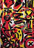 PENK, A.R., GRAPHIK, 83 X 59 CM, UNTER GLAS, RAHMEN, FüR OSKAR, HANDSIGNIERT