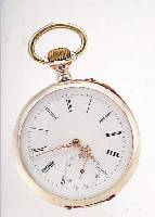 IWC HERRENTASCHENUHR LEPINE, SCHWEIZ UM 1894, 800ER SILBER, BER., EMAILBL. ERS., 2/3 PLATINENWERK, MATT VERG., 3 VERSCHR. CHATONS, ...