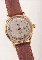 ORIS HERREN/DAMENARMBANDUHR, REF.-NR. 302/ 7285B, SCHWEIZ UM 1995, METALL HART VERG., EDELST.-BODEN GESCHR., BLATT VERS., 2-FARB., KLASSISCH, ...