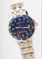 ETERNA MATIC HERRENARMBANDUHR KONTIKI CHRONO- METER, REF.-NR. 1400/47, SCHWEIZ UM 1998, EDELST., BODEN U. KRONE GESCHR., BEI FERTIG- ST. ...