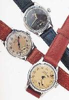 KONVOLUT: 3 TISSOT HERRENARMBANDUHREN, SCHWEIZ FüR DEN SKANDINAVISCHEN MARKT, 40ER JAHRE, ALLE EDELST., HANDAUFZüGE, 2X BöDEN GE-SCHR., M. ...