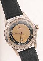 KONVOLUT: 2 LEMANIA HERRENARMBANDUHREN FüR DEN SKANDINAVISCHEN MARKT, UM 1952, BEIDE EDELST., BöDEN GESCHR., BEI FERTIGST. WASSER- GESCH., ...