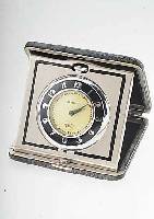 SENTINEL TASCHEN/REISEUHR, IM ORIG.-KARTON M. GARANTIEKARTE UNAUSGEF., GEFERT. VON INGRAHAM, BRISTOL/USA, TASCHENUHR AUS ETUI ENTNEHMBAR, ...