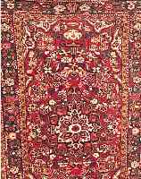 BORCHELOU,PERSIEN CA.220 X 132 CM. EHZ.2-3 FLOR WOLLE CA. 30 JAHRE