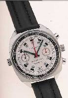 KONVOLUT: 2 POLJOT ARMBANDCHRONOGRAPHEN, RUßLAND UM 1994, BEIDE HANDAUFZUG, VERSCH. DESIGN (1X MIG29/BURAN), 1X 2. ZEIT DURCH DREHB. ...