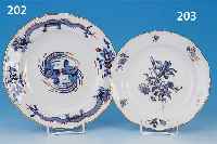 ZIERTELLER, MEISSEN, UM 1860-80, PORZELLAN, BLAUE BLUMENMALEREI, MITTIG GROSSES BOUQUET, AM RAND STREUBLUMEN U. INSEKTEN, GOLDGEHöHT, ...