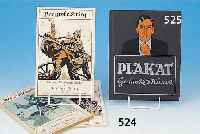 PLAKAT-GEDANKE UND KUNST, PROPAGANDA STUTT- GART 1913, LUXUSAUSGABE, REICH ILLUSTRIERT, CA. 22 X 16 CM
