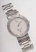 CORUM HERRENARMBANDUHR ROMULUS, REF.-NR. 623/739, SCHWEIZ UM 1990, EDELST., EDELST.- BAND TEILW. POL., TEILW. SAT., STD.-ZEICHEN AUF ...