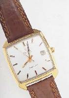 OMEGA HERRENARMBANDUHR SEAMASTER AUTOMATIK, REF.-NR. 166-0042, SCHWEIZ UM 1972, METALL- STüLPGEH., HARTVERG., EINLEGEGL., EDELST.- INNENGEH., ...