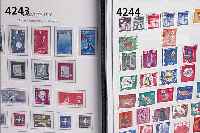 BRIEFMARKENSAMMLUNG, DEUTSCHES REICH, BUNDESREPUBLIK, DDR, BERLIN, IN 6 ALBEN