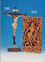 RELIEF, SüDINDIEN/MADRAS, UM 1900, HOLZ GESCHNITZT MIT VOLLPLASTISCHER TäNZERIN, CA. 45 X 25 X 7 CM