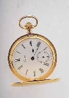 LONGINES HERRENTASCHENUHR SAVONETTE, REF.- NR. 8014/507, SCHWEIZ UM 1980, EDELST. HART- VERG., EMAILFARB. KONTRASTZIFFERBL., 17 ST., ...