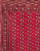BUCHARA, PAKISTAN, 313 X 253CM, EHZ 3 FLOR WOLLE, CA.40 JAHRE