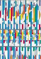 AGAM, YAACOV, GEB. 1928, FARBLITHOGRAPHIE, VORLAGE FüR EINE MEHRFARBIGEDREIDIMENSIONALE ARBEIT AUS DEN 70ER JAHREN, LIMIT. ...