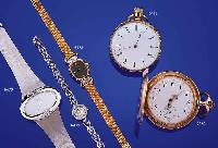 JAEGER LE COULTRE DAMENSCHMUCKUHR, REF.-NR. 1048040, SCHWEIZ UM 1964, WG 750/000 INCL. GLIEDERB., FEINE GOLDSCHMIEDEARB., LüNETTE U. BANDGL. M. ...