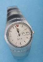OMEGA HERRENARMBANDUHR SEAMASTER CHRONOMETER ELEKTRONIK, REF.-NR. 198042170, SCHWEIZ UM 1972, EDELST. INCL. EDELST.-BAND, AUFWEND. AUSF. M. ...