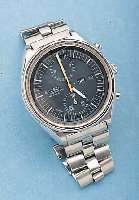 SEIKO ARMBANDCHRONOGRAPH AUTOMATIK, REF.-NR.763710, JAPAN UM 1971, EDELST. MASSIV, EDEL- ST.-BAND, BODEN GESCHR., MINERALFLACHGL., GEST. BLATT, ...