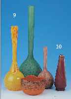 VASE, FRANKREICH, SEVRES, UM 1900, SCHICHTGLAS MIT BUNTEN EIN- SCHMELZUNGEN, H. CA. 18 CM