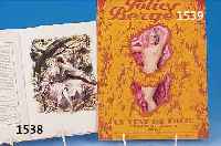 FOLIES BERGèRE, UN VENT DE FOLIE, CINQUIèME ALBUM, 1927, EDITIONS ARTISTIQUES DE PARIS, VIELE SCHWARZ-WEISSE UND EINIGE KOLORIERTE ...