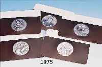 DALí, SALVADOR, 1904-1989, , DIE ZEHN GEBOTE, 10 SILBERMEDAILLEN, VON 1984, 999ER FEINSILBER, D. JE CA. 5 CM, JE CA. 50 ...