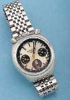 KONVOLUT: 2 CITIZEN ARMBANDCHRONOGRAPHEN/ AUTOMATIK, BEIDE KAL. 8110A, BEIDE PULTFORM,1X EDELST. M. EDELST.-BAND, 1X VERG., LEDERB.,BEIDE 23 ...
