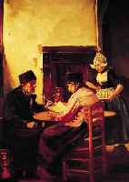 POSSIN, RUDOLF, *1861 MAGDEBURG - 1922, SCHüLER VON KNILLE, H. GUSSOW UND THEDY, MACHTE ZAHLREICHE STUDIENREISEN NACH HOLLAND, WERKE U.A. ...