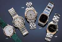 CORUM HERRENARMBANDUHR ADMIRALS CUP AUTOMATIK, REF.-NR. 8981021V52, SCHWEIZ UM 1995, EDEL-ST., SAPHIRLUPENGL., EMAILFARB. BLATT, STD.- ZEICHEN M. ...