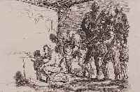 SLEVOGT, MAX, 1868-1932, ZWEI LITHOGRAPHIEN AUS: CORTEZ: DIE EROBERUNG MEXIKOS, VON 1915-18, AUF CHINAPAPIER, BLATTGR. JE CA. 33 X 25.5 ...