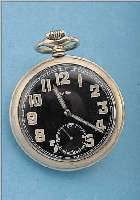 TEUTONIA MILITäRTASCHENUHR, DEUTSCHLAND UM 1940, NICKEL, BODEN GESCHR., INNENSCHALEN GE- GEN MAGNETISMUS, HIER WOHL ZIVIL GEN., SCHW. ...